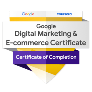 Google Digital Marketing Certificate